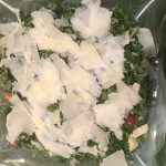 Organic Arugula Salad with healthy dressing